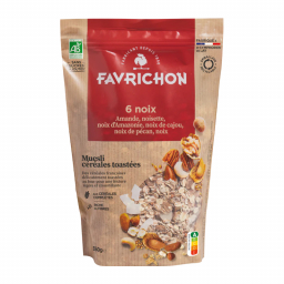 Muesli bio tradition - Céréales toastées et 6 noix - 350g