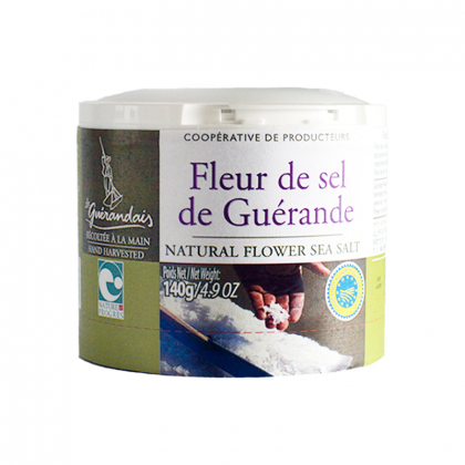 Fleur de sel de Guérande - IGP Nature et Progrès - 140g